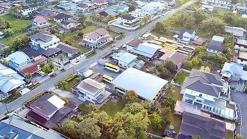 Kuching Star Garden Aerial View (Height 100 meter) on 11 Mar