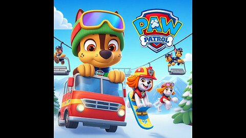 PAW Patrol On a Roll: Mission 14 - Save Jake at the Ski Lift! ⛷️