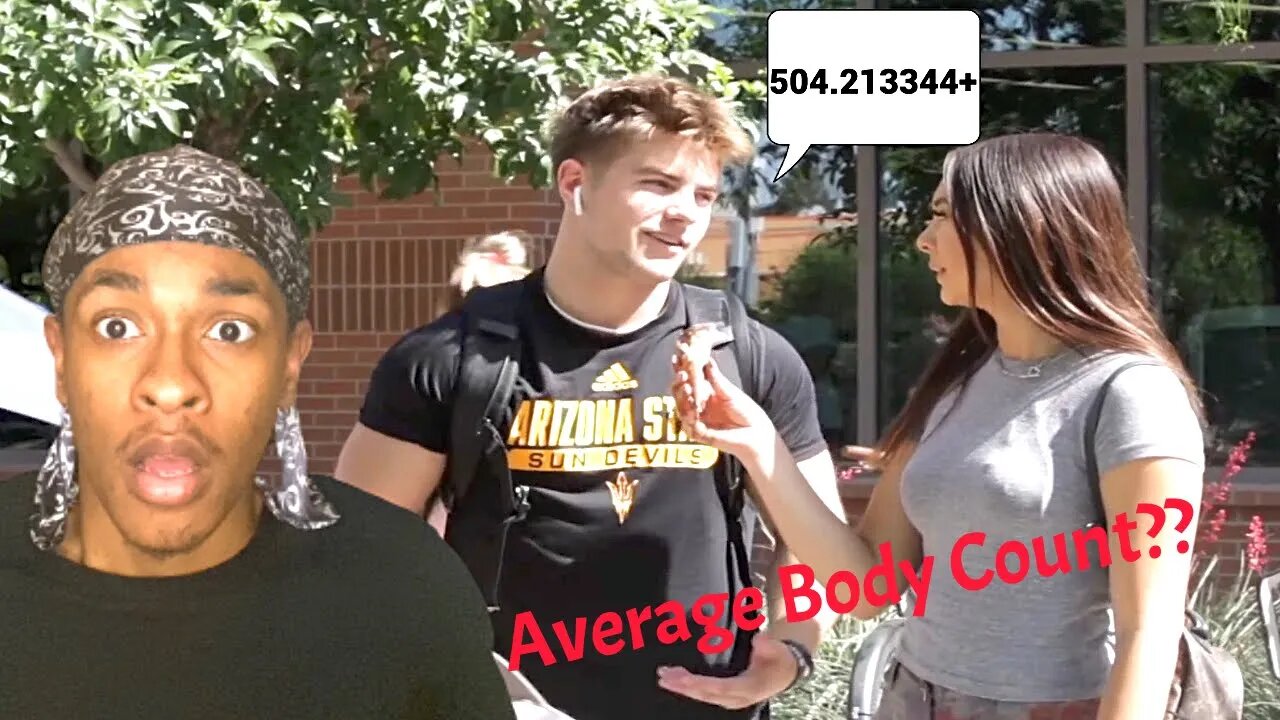 Strangers Guess The Average Body Count of a College Student on Campus *Revealing...*