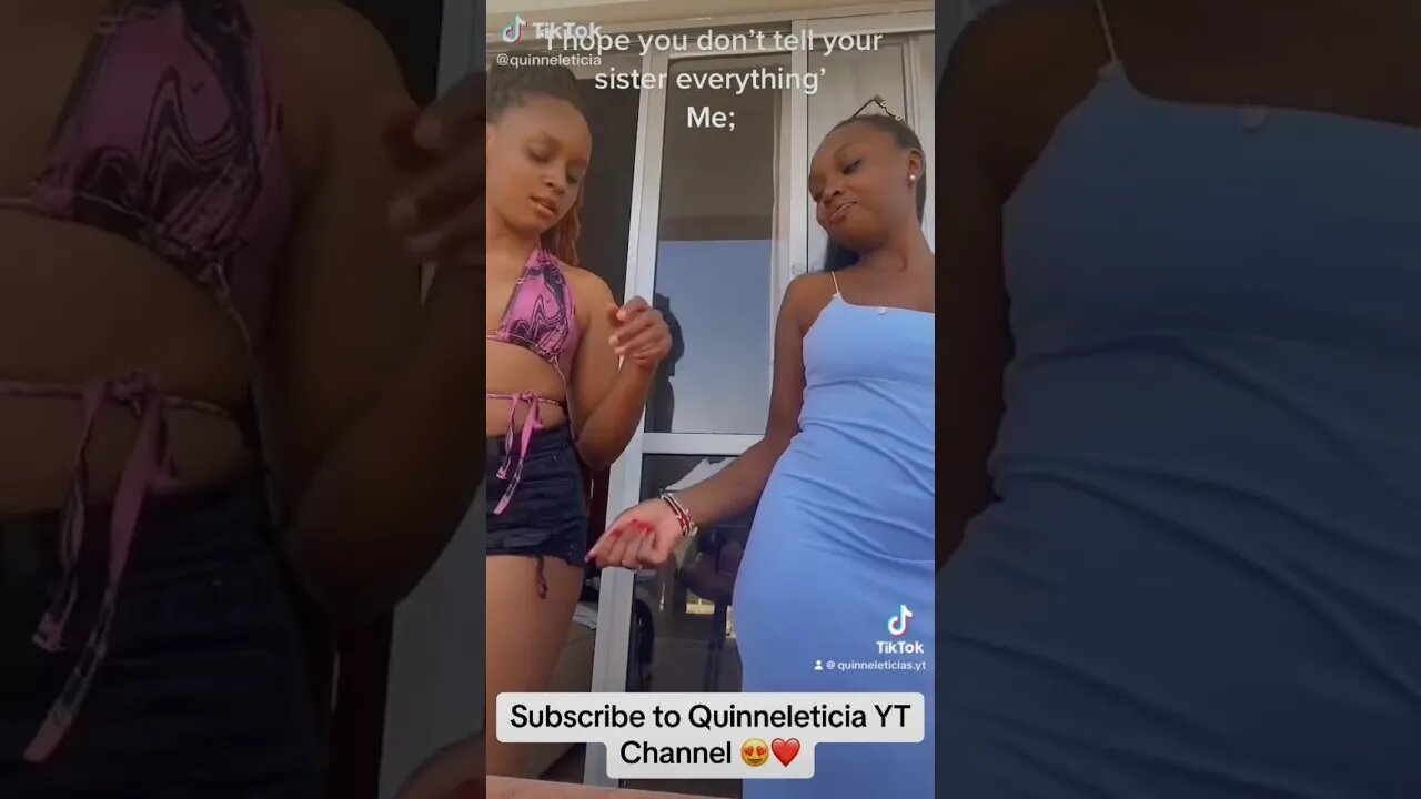 Sisters being really cool 😍 #shorts