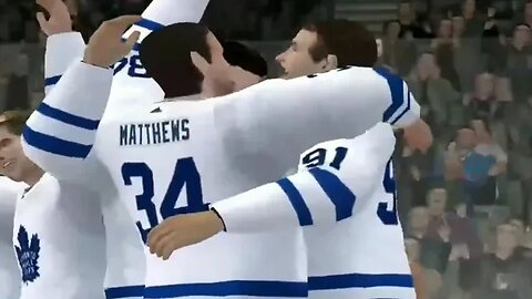 NHL09 , Toronto vs Colorado, Stanley cup final.