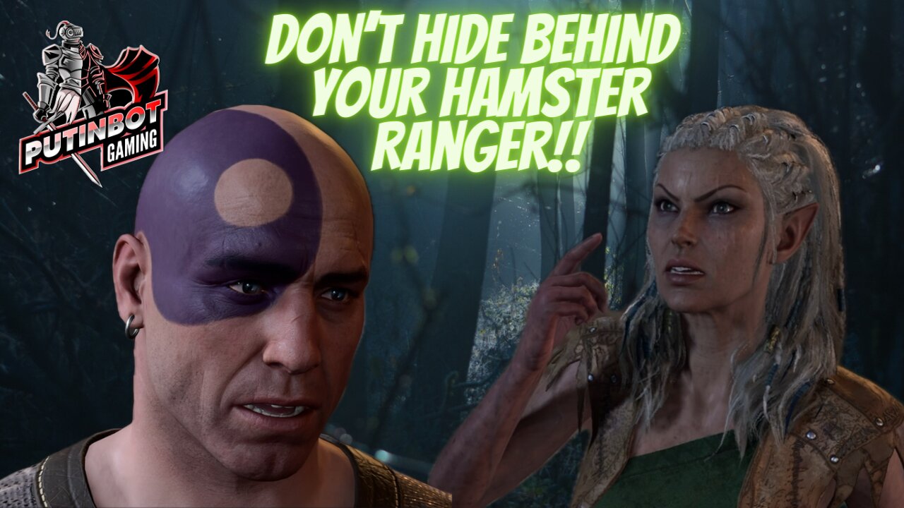 “Don’t hide behind your hamster Ranger!” Jaheira Chews Out Minsc! - Baldurs Gate 3