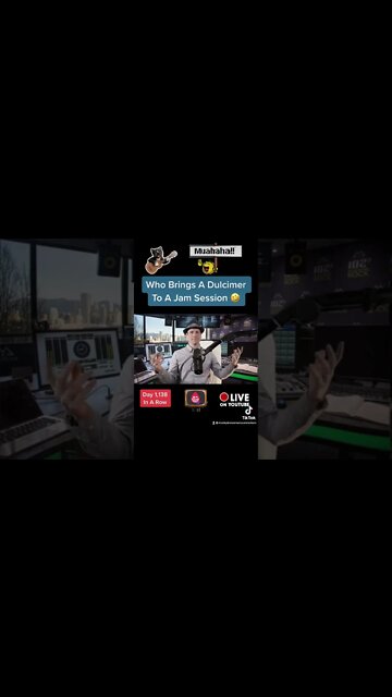 She Brings A Dulcimer To A Jam Session?! 🤯 #waitforit #viral #shorts