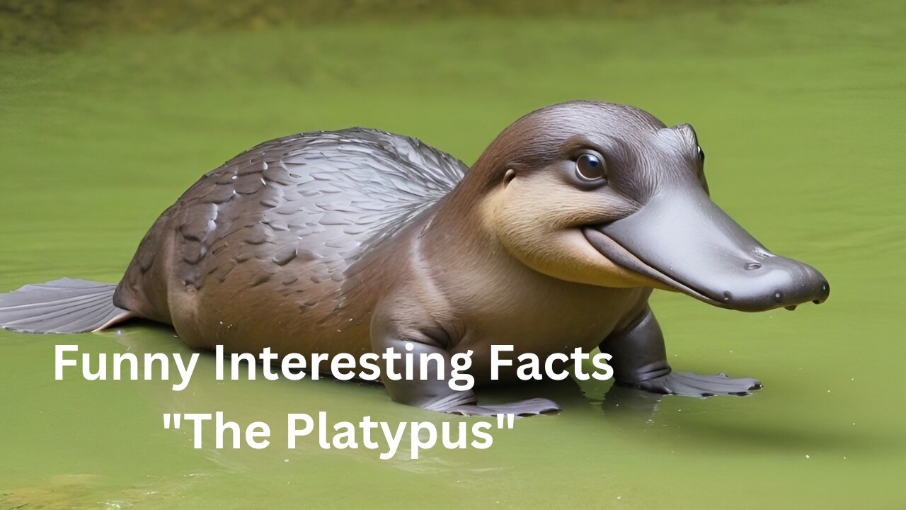 Interesting Facts "The Platypus: Nature's Hilarious Mix-and-Match Marvel"