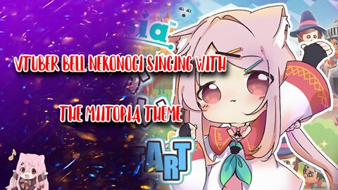 Vtuber Bell Nekonogi singing with the [Miitopia] theme