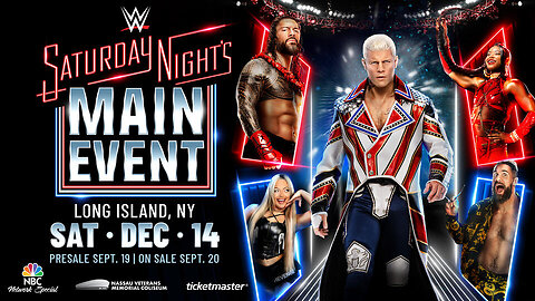 WWE Saturday Nights Main Event Results 2024 14th December 2024