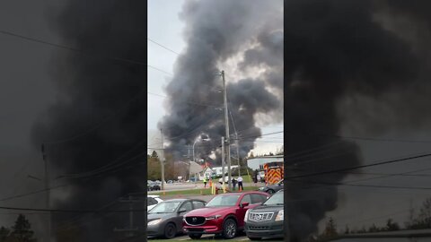 Fire in Stratford PEI October 17th 2022