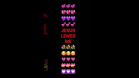 JESUS LOVES ME #jesussaves #salvation #endtimes #lastdays #godforgives #god #jesus #love #grace