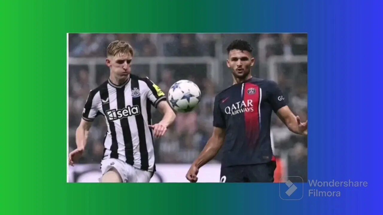 Remastered video of Newcastle utd vs PSG edited⚽👀