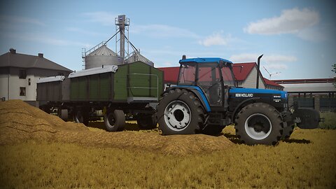 Farming Simulator 22 New Holland 8340 & HW 80 Wood-Grainbase | Osina Wielka | Mod Test