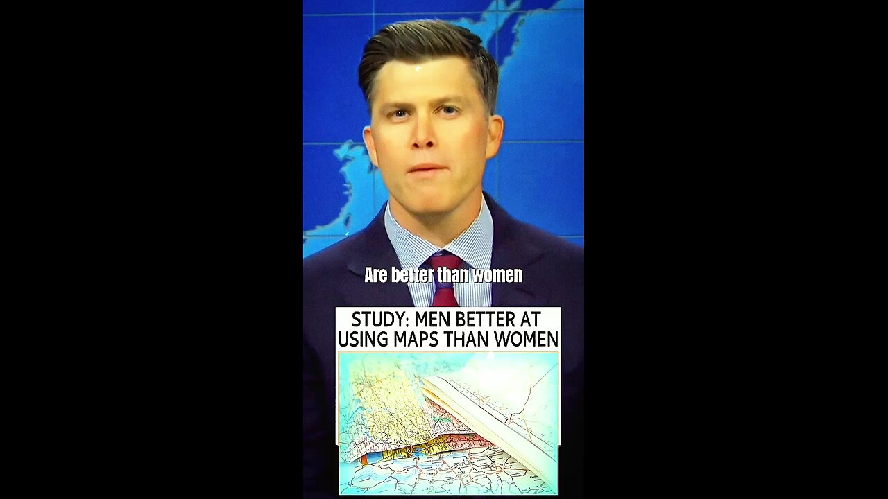 Study - Man Better at using map then women