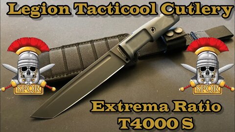 The Extrema Ratio T4000 S! Modern day Tanto! Like, Share and Subscribe! Pummel that like button!!!