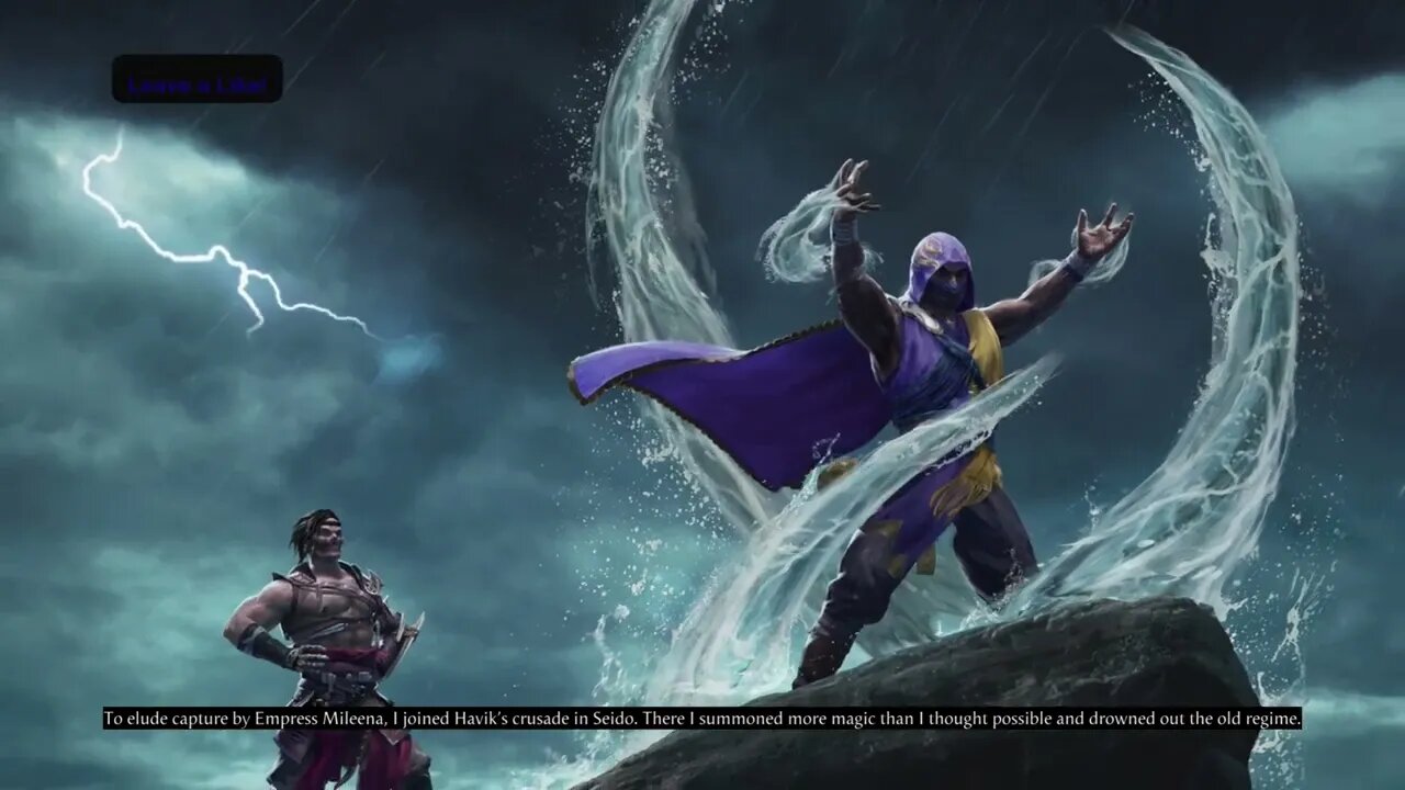 Mortal Kombat 1 Tower Mode Rain Ending