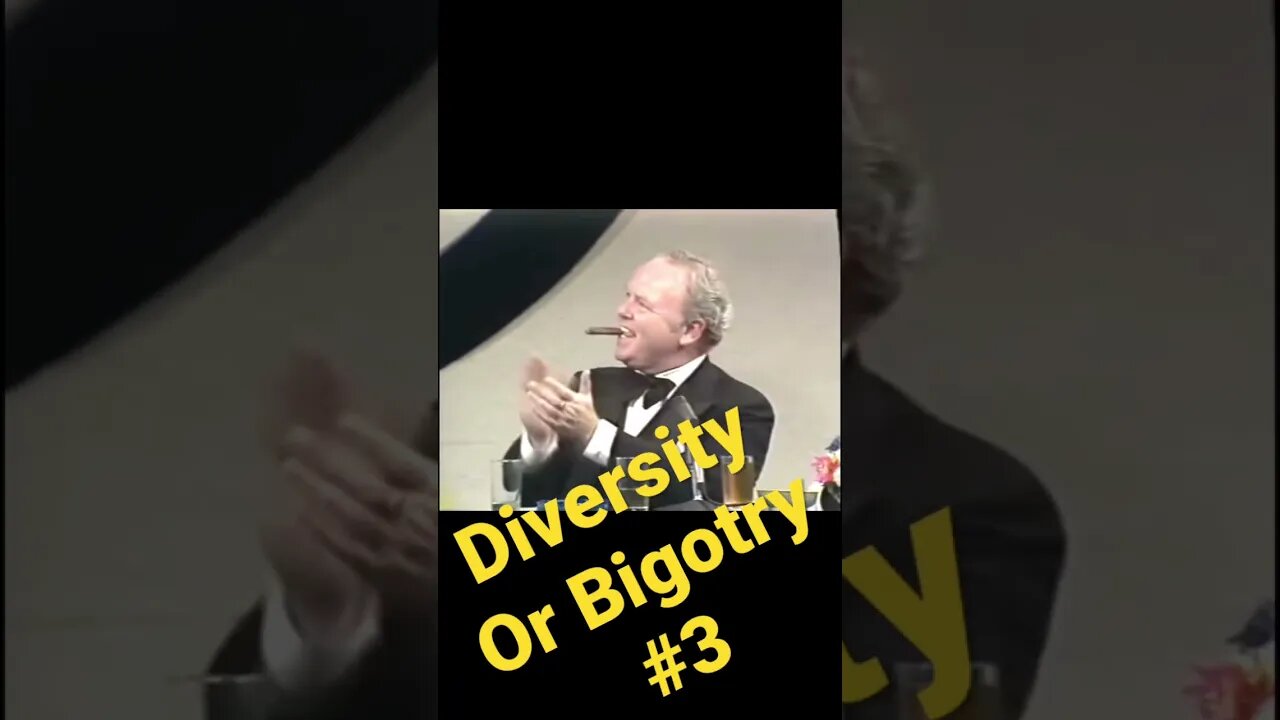 Diversity or Bigotry # 3 …You be the Judge