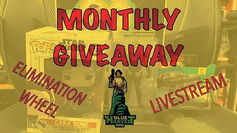 Monthly Giveaway Time