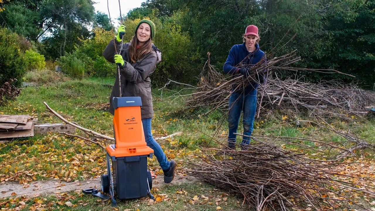 We got WOOD CHIPPER