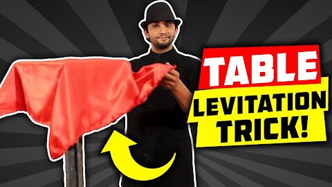 MELHOR TRUQUE MÁGICO DE LEVITAÇÃO DE MESA!