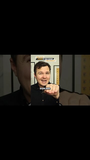 How Much Ethereum Do I Need To Become A Millionaire?