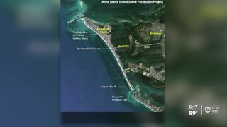 Major sand project on Anna Maria Island