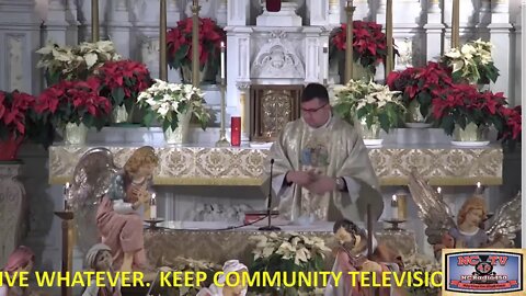 NCTV45 CATHOLIC MASS SUNDAY HOLY SPIRIT PARISH (ST MARY’S) 8 AM SUNDAY JANUARY 2 2022