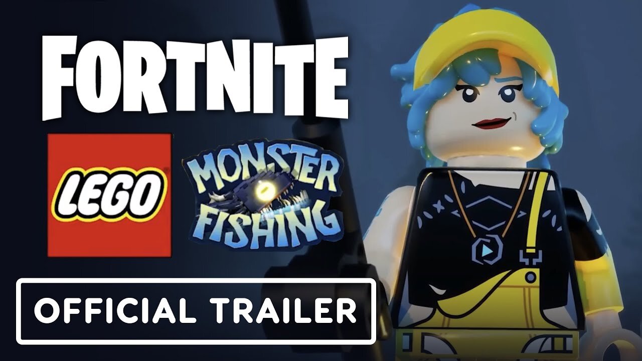 LEGO Islands in Fortnite - Official LEGO Monster Fishing Trailer