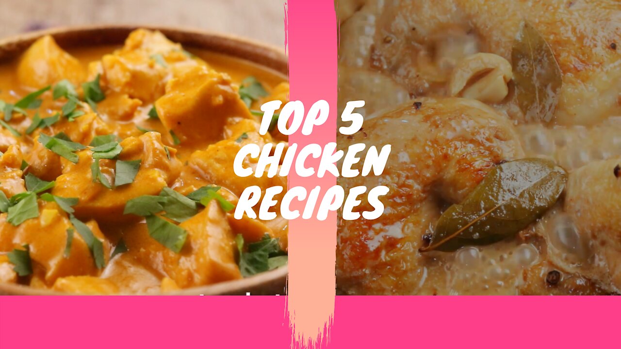 Top 5 Chichen Recipes with Keto