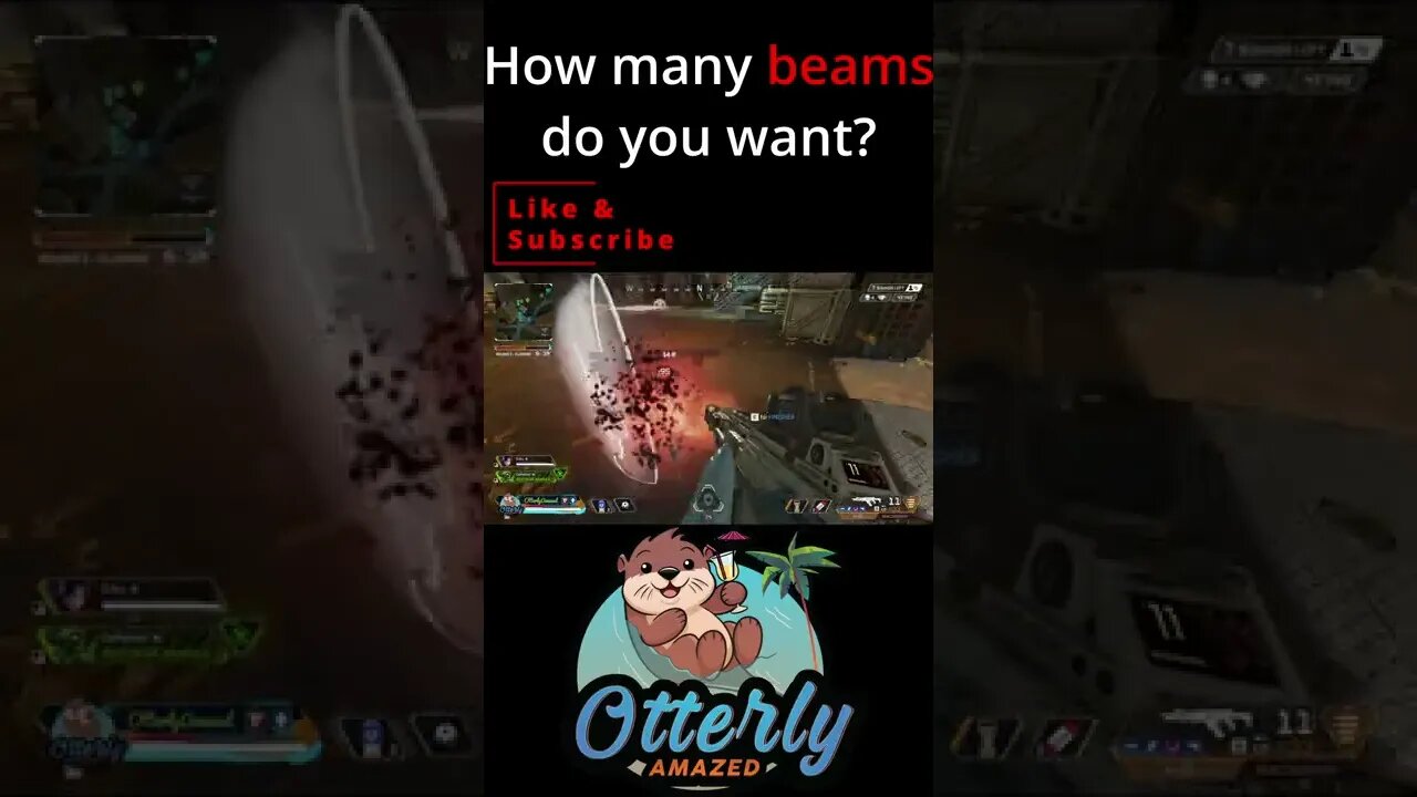 It's a laser show with all these beams...