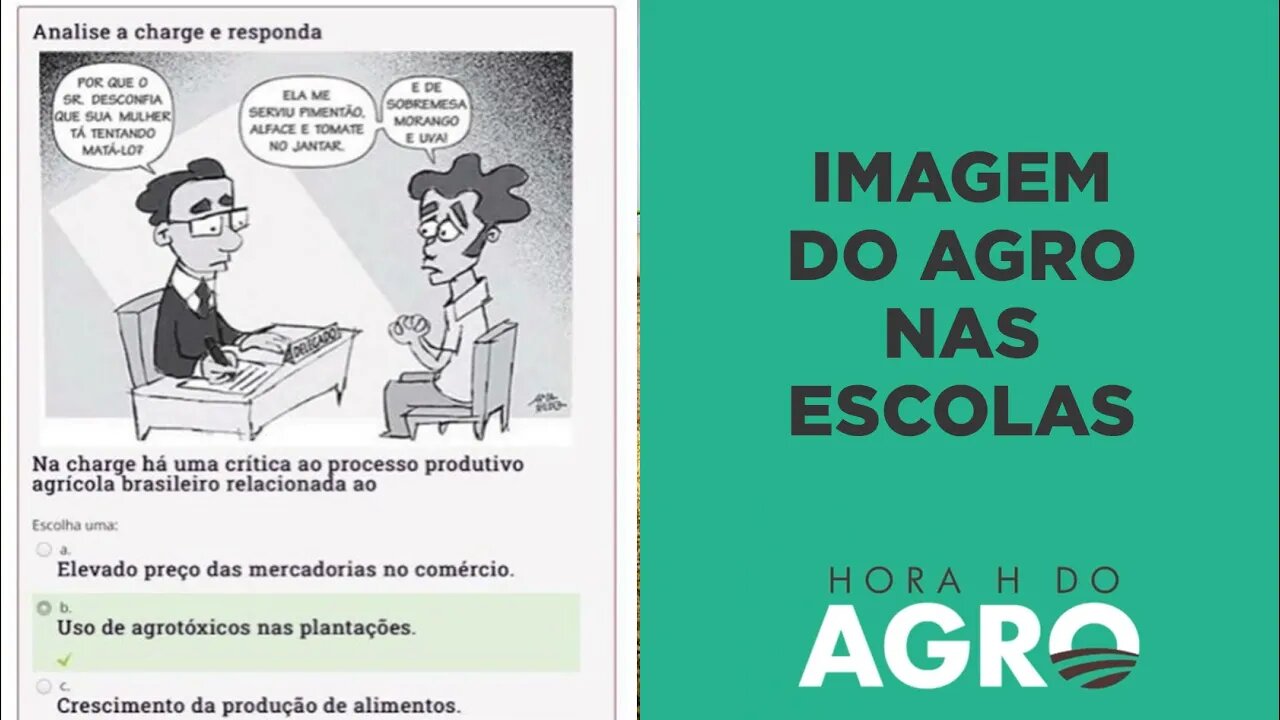 Estudo revela viés anti-agro em livros didáticos de escolas | HORA H DO AGRO