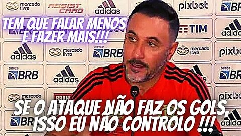 NA COLETIVA VITOR PEREIRA JOGA A CULPA NO ATAQUE !!! / TEMOS QUE FALAR MENOS E FAZER MAIS !!!