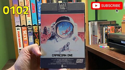 [0102] CAPRICORN ONE (1977) VHS [INSPECT] [#capricornone #capricornoneVHS]