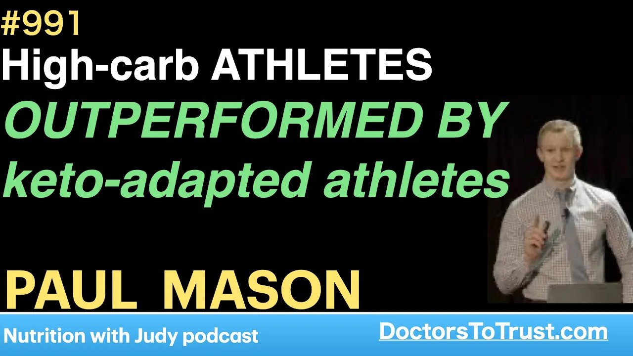 PAUL MASON i | High-carb ATHLETES OUTPERFORMED BY keto-adapted athletes