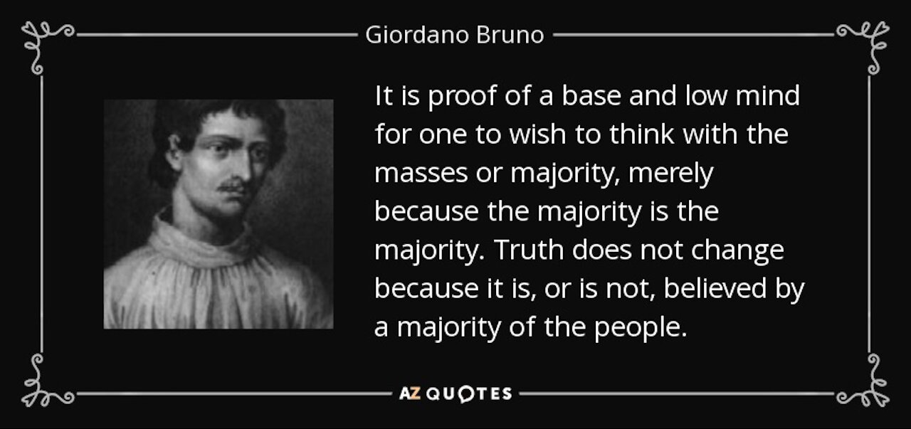 Giordano Bruno: Mad lad and Martyr for freedom of speech