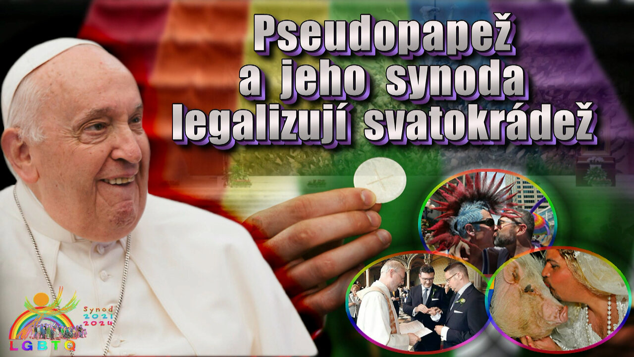 BKP: Pseudopapež a jeho synoda legalizují svatokrádež