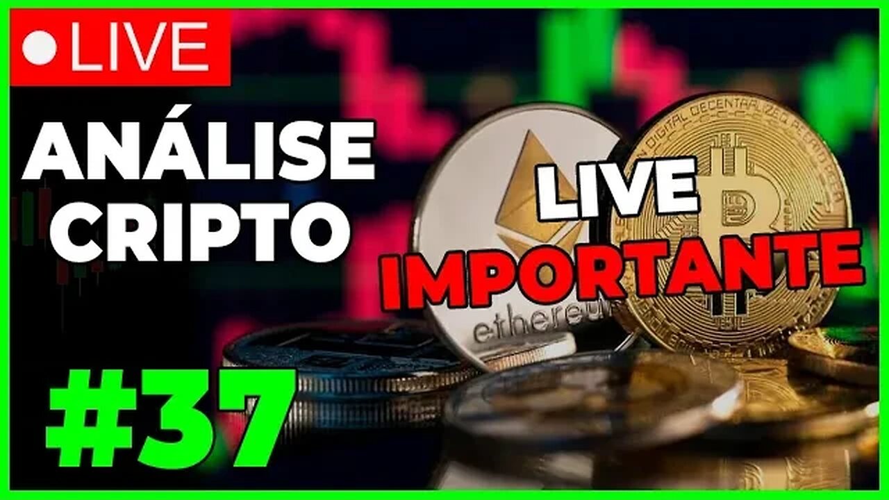 ANÁLISE CRIPTO #37 - LIVE MEGA IMPORTANTE!!! - #bitcoin #agix #orai #sdao