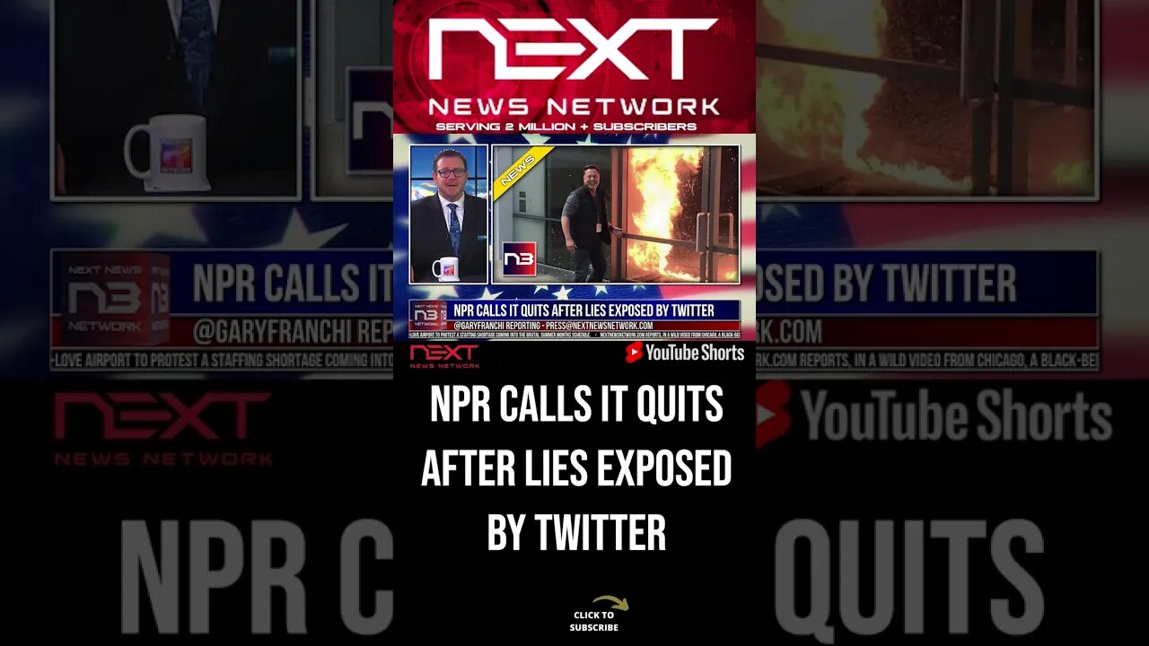 NPR Calls It Quits After Lies Exposed by Twitter #shorts