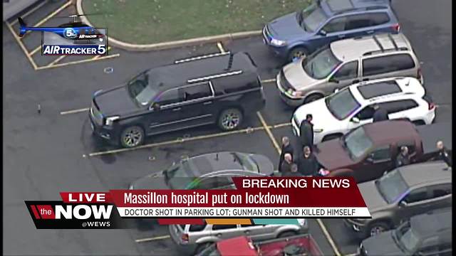 Gunman kills self after shooting doctor in parking lot of Affinity Medical Center in Massillon