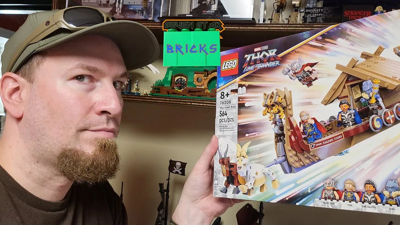 The Goat Boat review - Thor Love and Thunder - Lego Marvel Studios set 76208 - 564 pcs