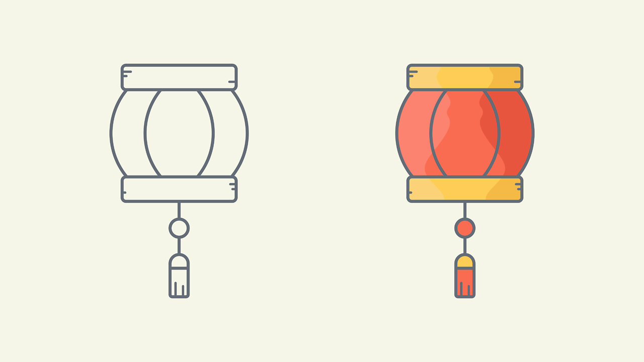 Adobe Illustrator | Create a Vector Lampion