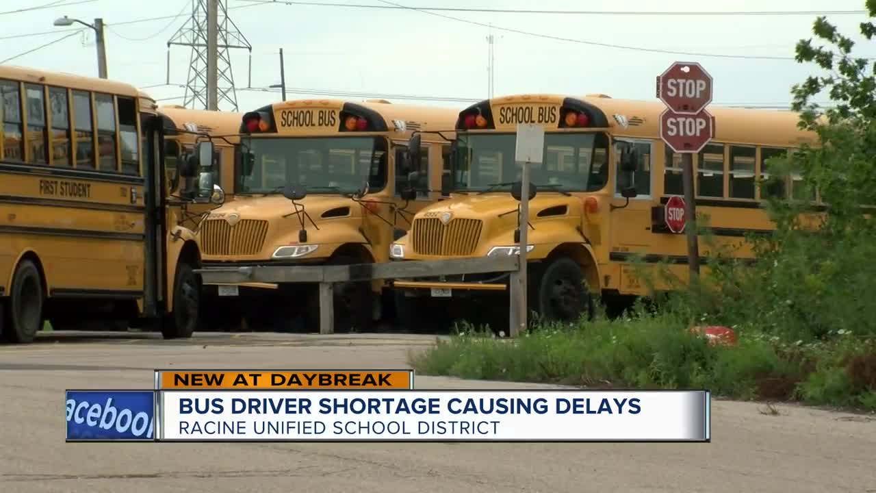 Racine Unified School District dealing with significant shortage of bus drivers