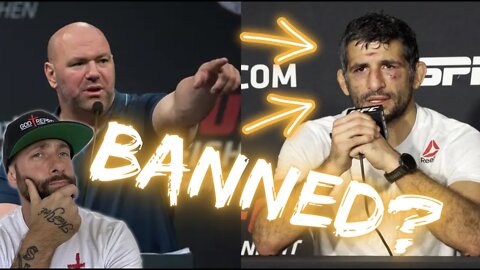 Beneil Dariush could be BANNED from UFC and Dubai! Dana White HATES religion!