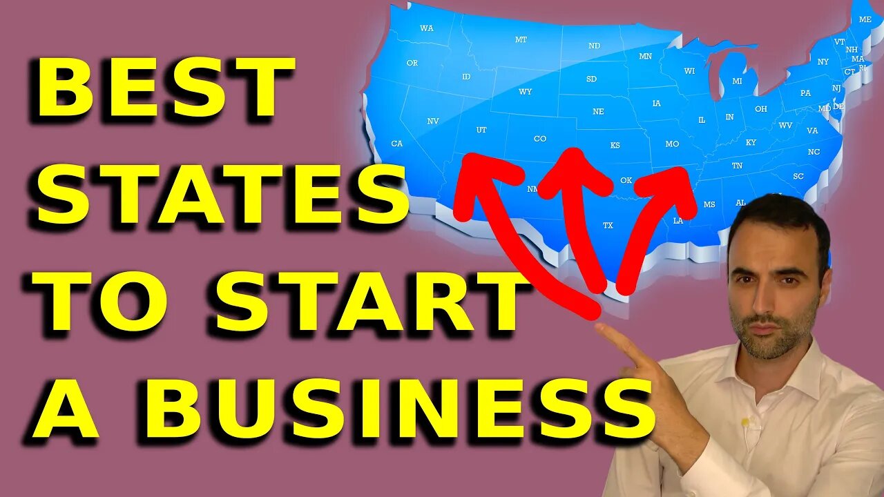 THESE 5 States Are Best To Start A Business