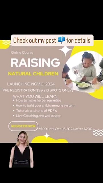 Raising Kids Naturally by Mairo the Rebel Herbalist