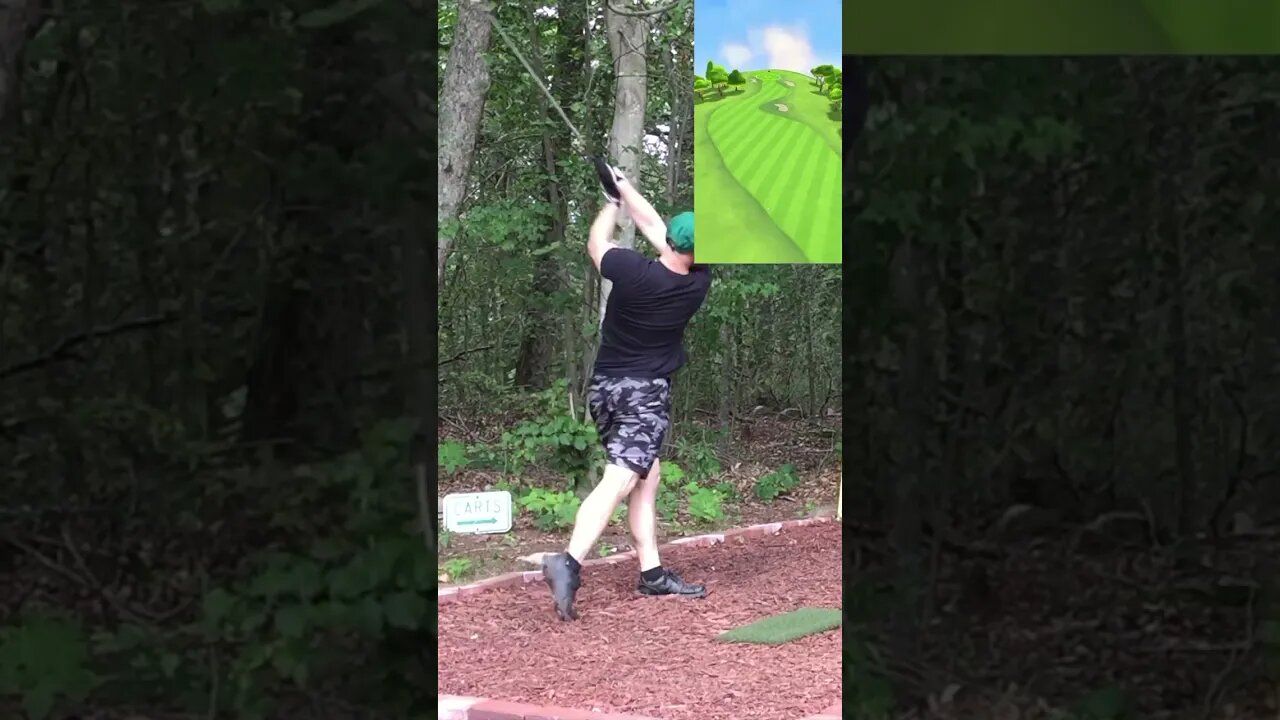 Hole 1 - Quarry Oaks GC #Shorts #Golf #GarminR10 #Golfing #Golfer #Sports #SimGolf #YoutubeShorts