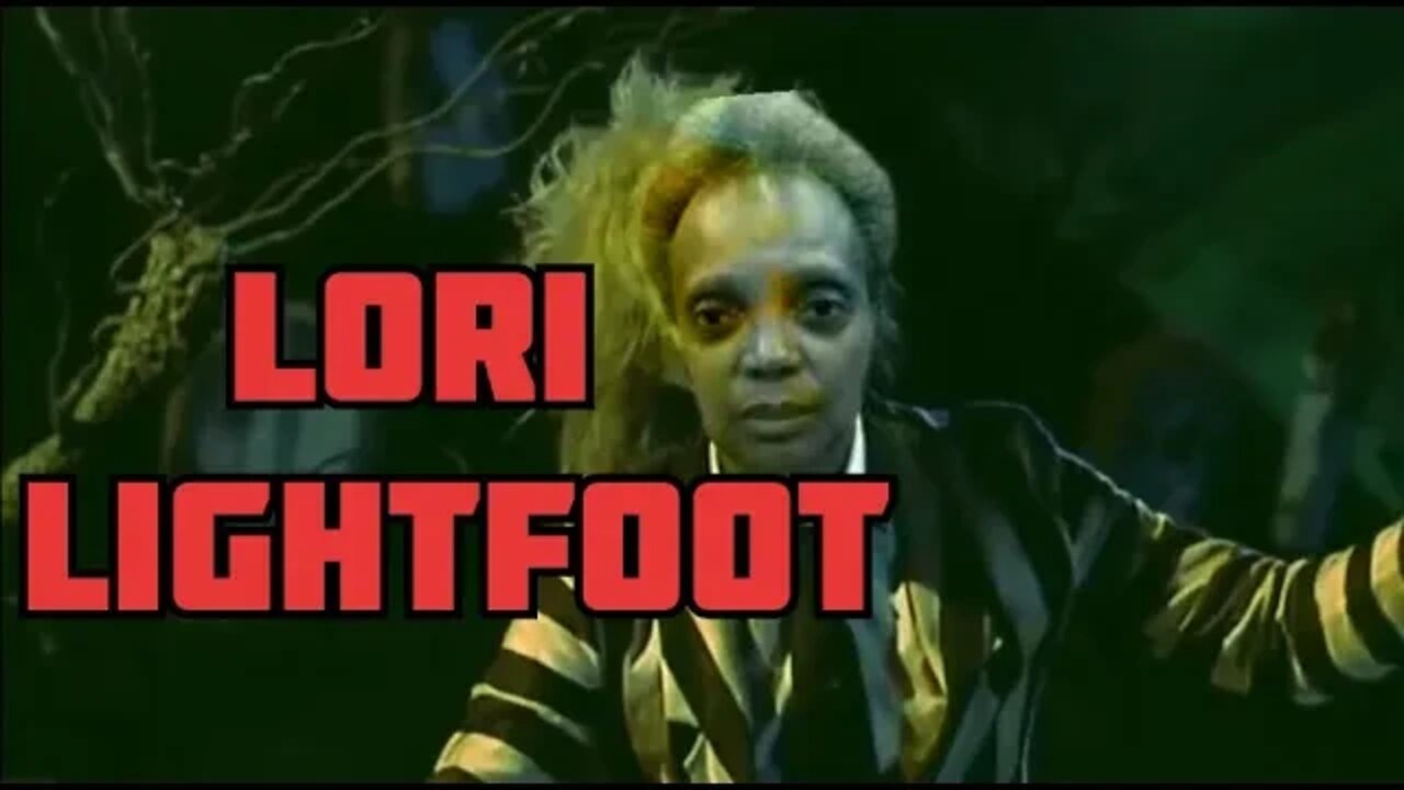 Lori Lightfoot aka Beetlejuice 😂