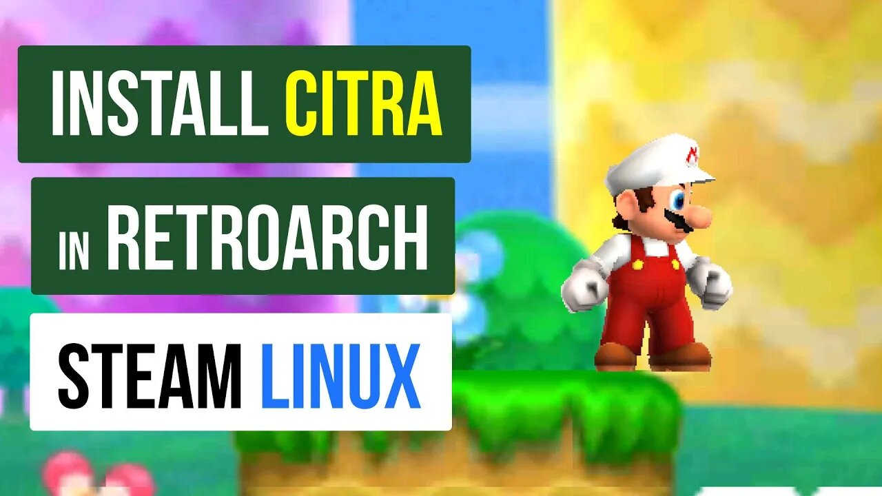 How to Add the Citra Core to RetroArch Steam (Linux)