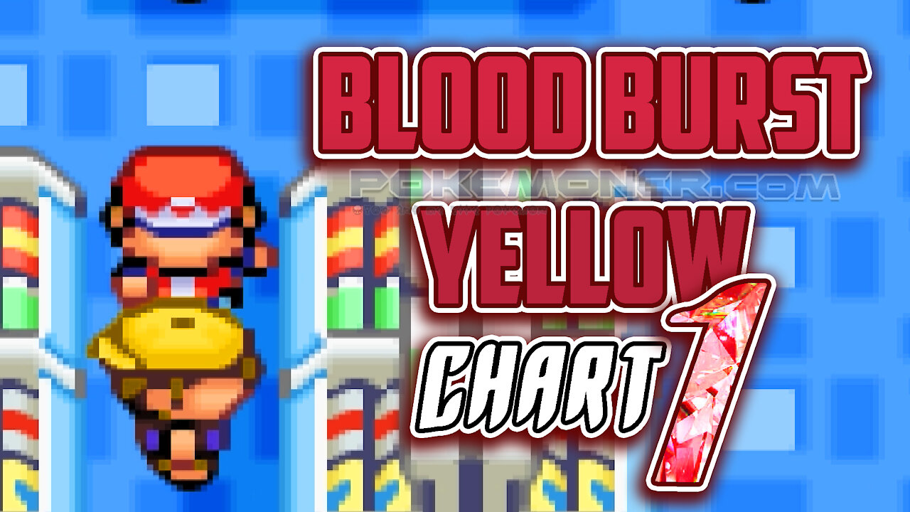 Pokemon Blood Burst Yellow chart 1 - A GBA Hack ROM, But it's a horror, creepy game - Pokemoner.com