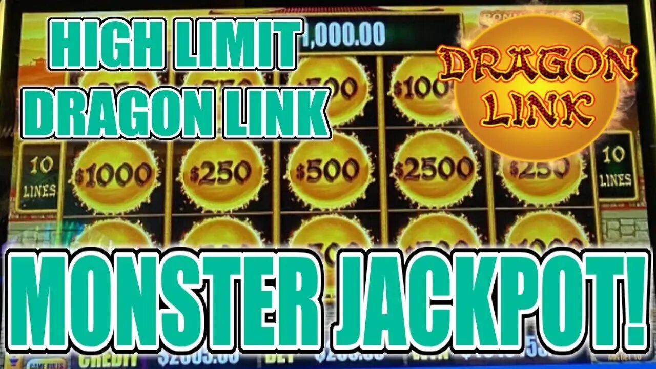 ANOTHER MASSIVE DRAGON LINK JACKPOT! 💰 HIGH LIMIT $125 SPINS!