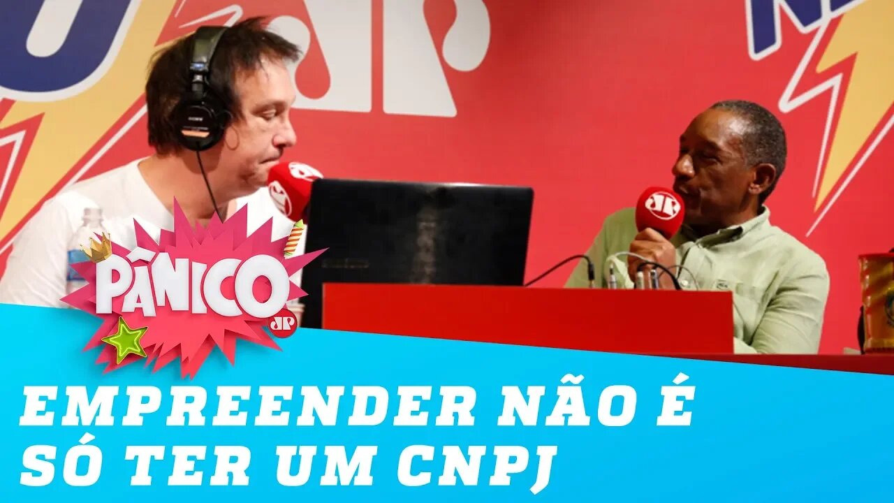 'Empreendedorismo não é simplesmente ter um CNPJ', diz Geraldo Rufino