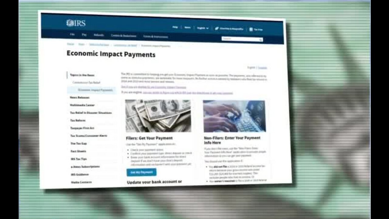 IRS enhances 'Get my Payment' website