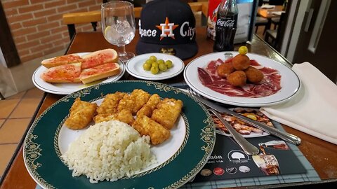 TAPAS AT EL JAMON DE GRAN VIA MADRID KINGDOM OF SPAIN 🇪🇸